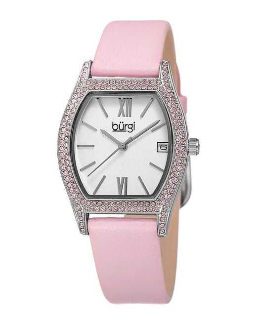 Burgi Pink Burgi Watch