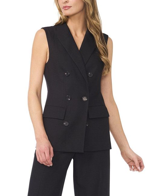 Ted Baker Black Cadence Tailored Vest