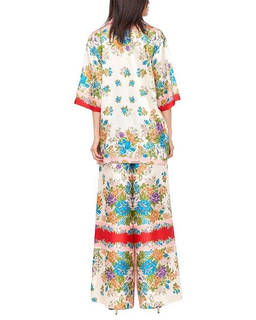 Ronny Kobo White Boyer Pant