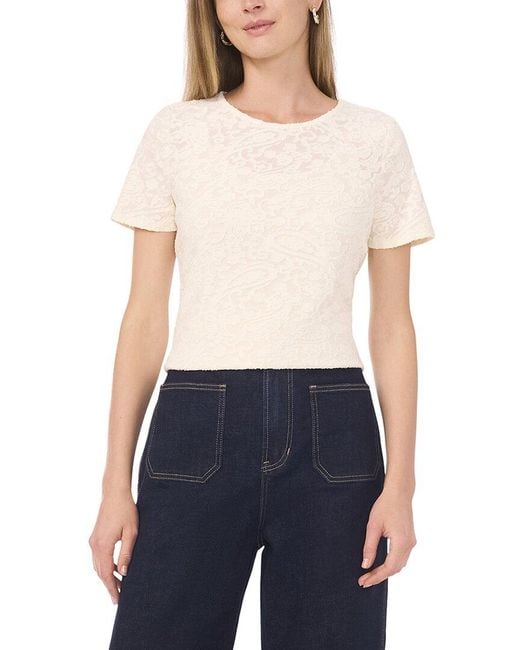 Vince Camuto Blue Knit T-Shirt
