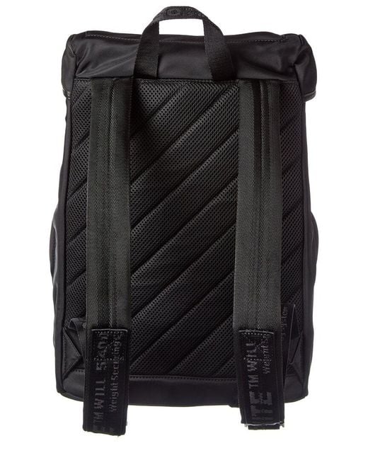 Off-White c/o Virgil Abloh Black Drawstring Backpack for men