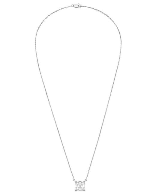 Diana M Metallic Diana M. 14K 8.00 Ct. Tw. Lab-Grown Diamond Pendant Necklace