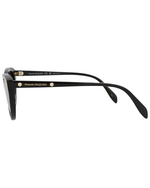 McQueen Brown Am0189S 55Mm Sunglasses