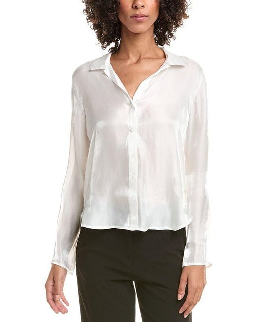 Bella Dahl White Clean Shirt