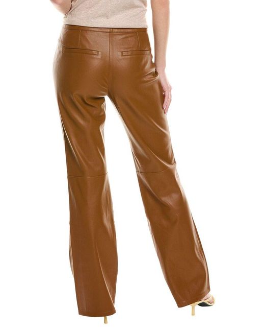 Free People Brown Uptown High-rise Pant