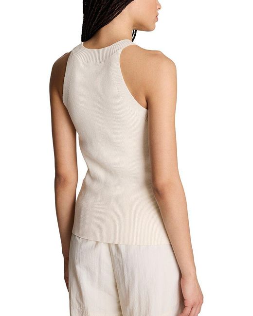 Kenneth Cole Natural High Crew Neck Cutaway Tank