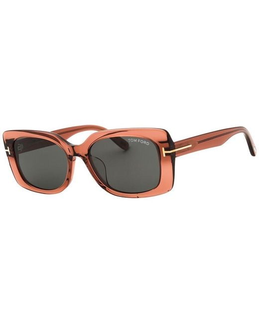 Tom Ford Brown 54Mm Sunglasses