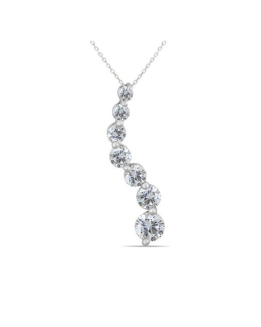 Diamond Select Cuts White 14K 0.96 Ct. Tw. Diamond Necklace