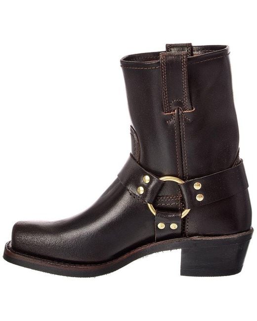 Frye Brown Harness 8R Leather Boot