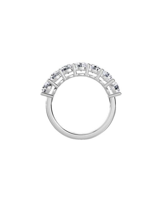 Diana M White Diana M. Fine Jewelry 14k 1.51 Ct. Tw. Lab Grown Diamond Half-eternity Ring