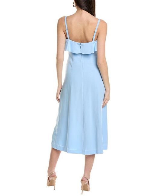 Cinq À Sept Blue Cinq A Sept Karrie Midi Dress