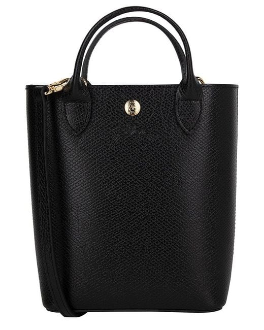 Longchamp Black Epure Xs Leather Tote