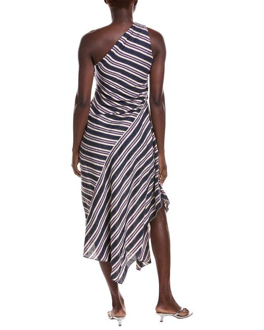 A.L.C. White Lyn Linen-Blend Dress