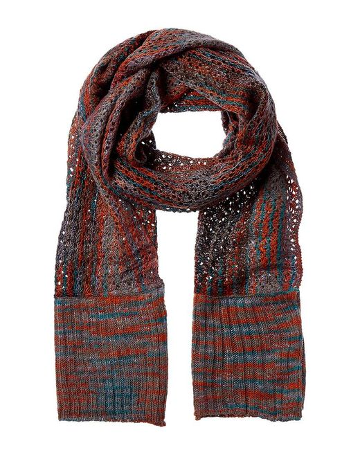 La Fiorentina Brown Marble Scarf