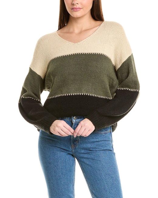 Elan Sweater in Green Lyst UK