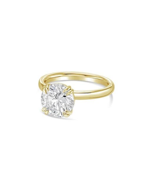 Diana M White Diana M. 14K.00 Ct. Tw. Lab-Grown Diamond Solitaire Ring