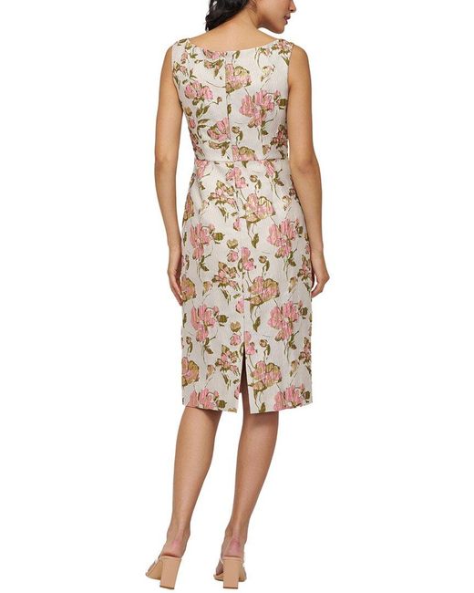 JS Collections White Veda Cocktail Dress