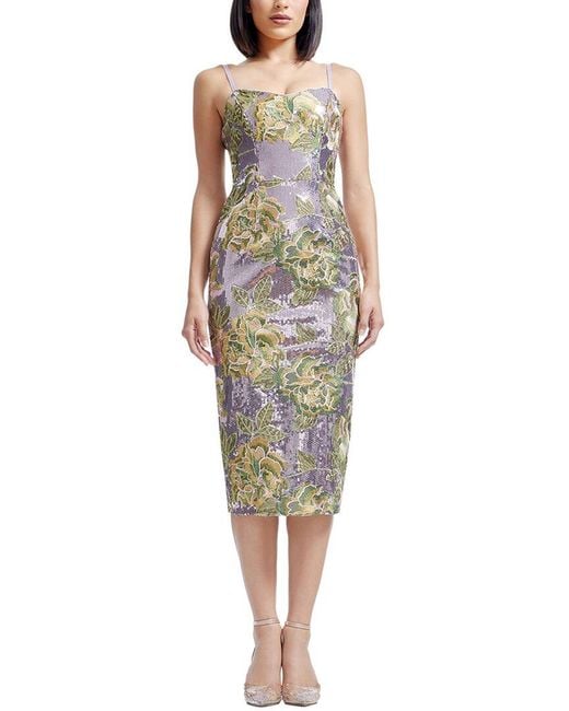 Dress the Population Green Blakely Bodycon Dress