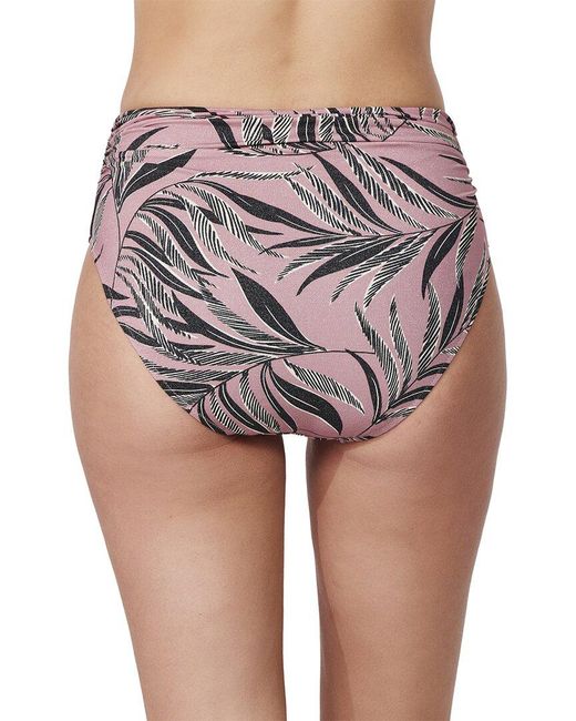 Gottex Purple Mid Rise Bottom