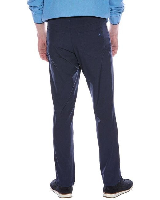 Tailorbyrd Blue Performance Pant for men