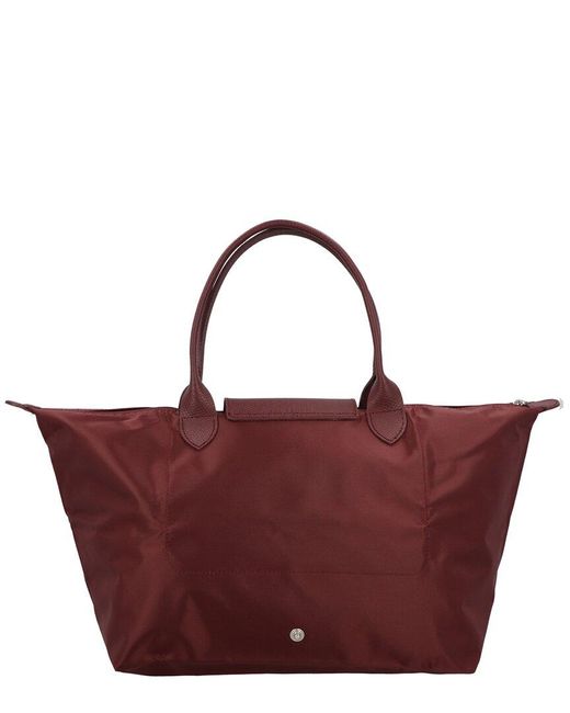 Longchamp Purple Le Pliage One Large Tote