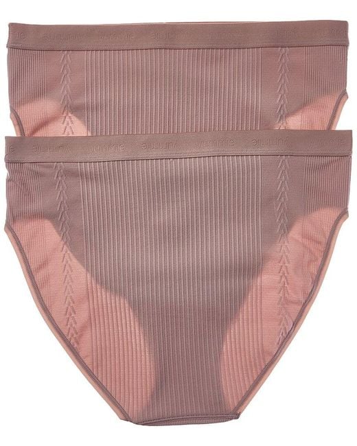 Yummie Pink Gemma Ribbed Hi-Leg Brief