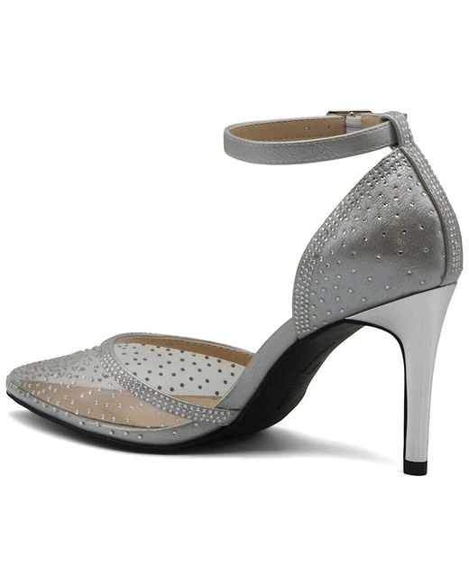Adrienne Vittadini Gray Neema Pump