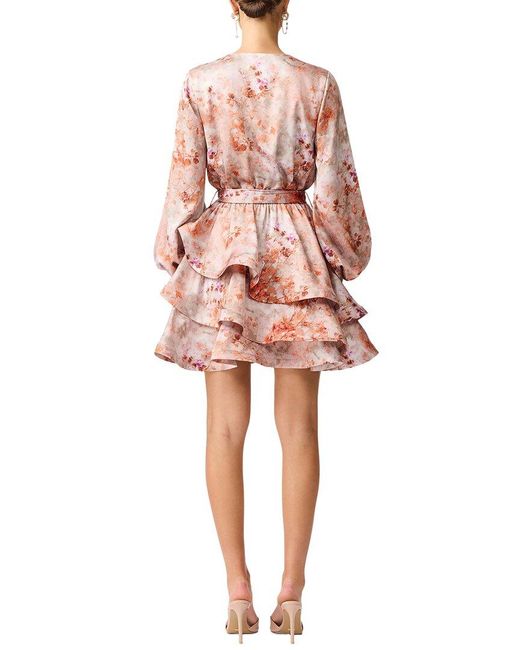 Elliatt Pink Piper Mini Dress