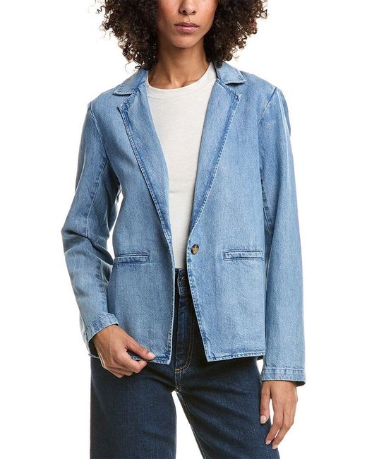 Bella Dahl Blue Jagger Blazer