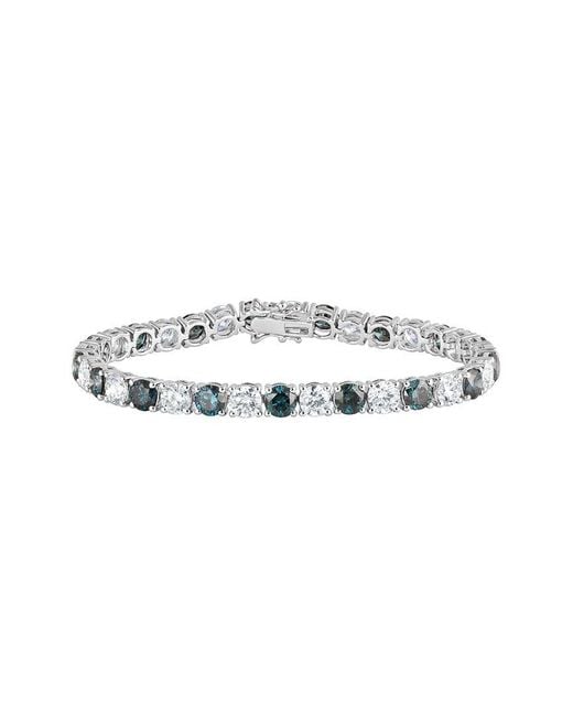 Lab Grown Diamonds White 14K 16.00 Ct. Tw. Lab-Grown Diamond Fashion Bracelet