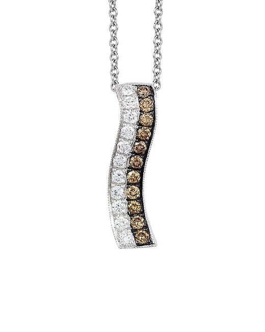 Le Vian White Le Vian 14k 0.43 Ct. Tw. Diamond Pendant Necklace