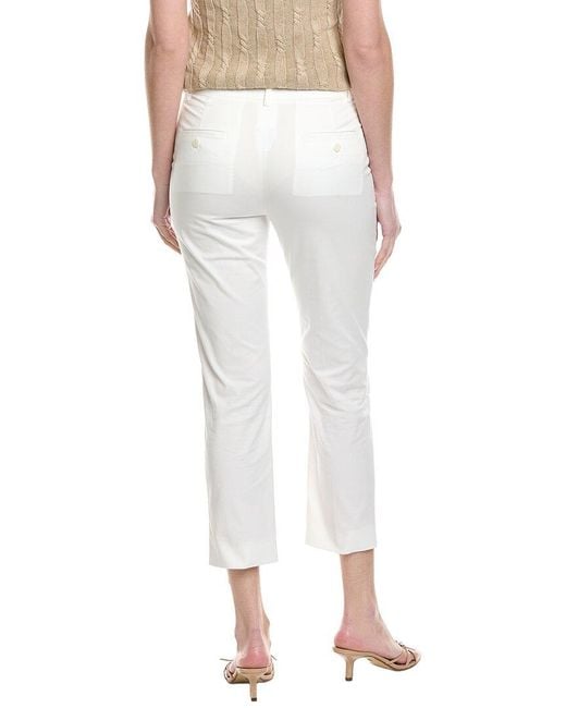 Max Mara White Weekend Cecco Solid Pant