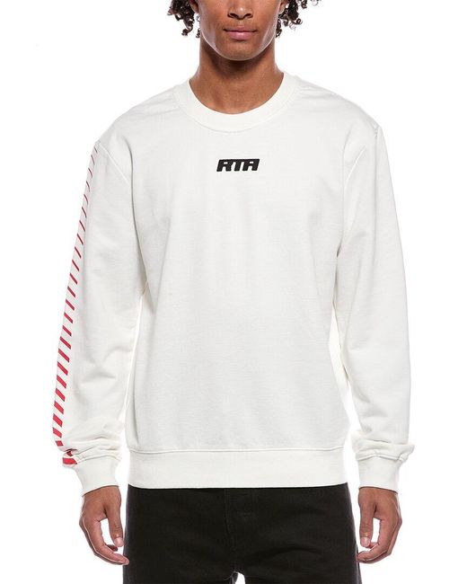 RTA White Charles Sweatshirts for men