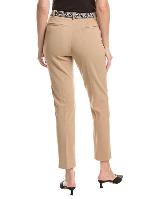 Tahari Natural Slim Leg Ankle Pant