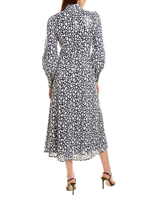 Olivia Rubin Black Maddie Midi Dress