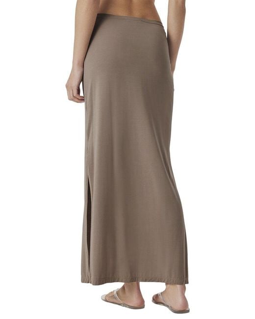 Splendid Brown Sunsoft Maxi Skirt