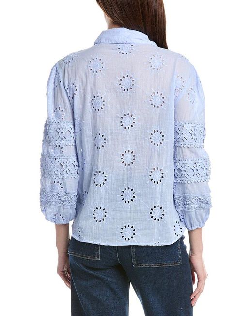 Estellina Blue Top