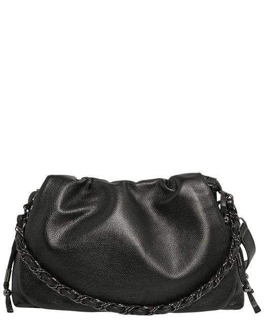 Aimee Kestenberg Black Lennon Convertible Leather Crossbody