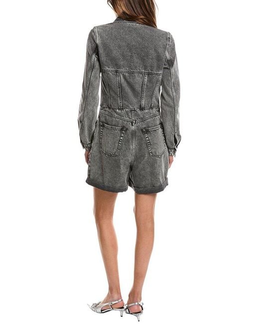 IRO Gray Tilli Playsuit
