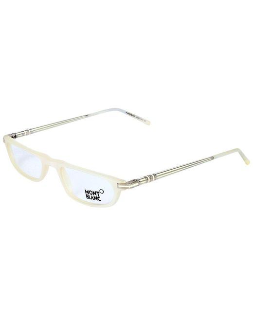 Montblanc White Mb0254 50Mm Optical Frames