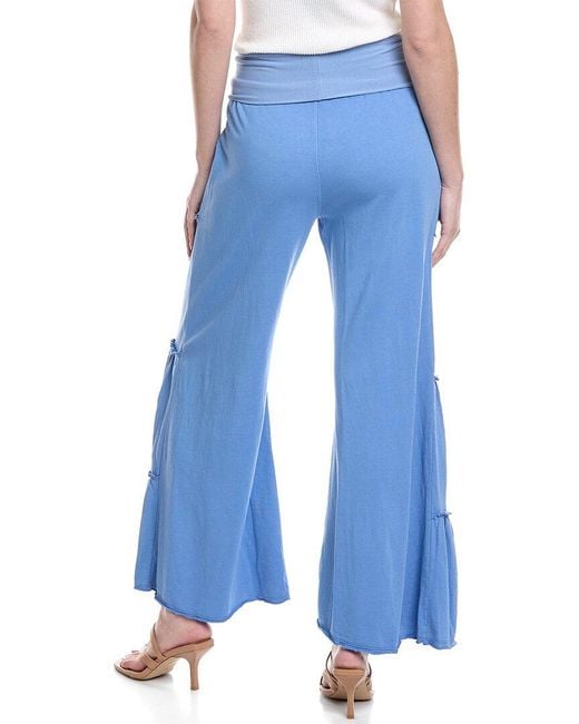 XCVI Blue Carola Tiered Pant