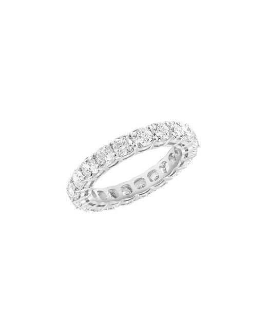 Effy Fine Jewelry White 14K 3.92 Ct. Tw. Lab-Grown Diamond Ring