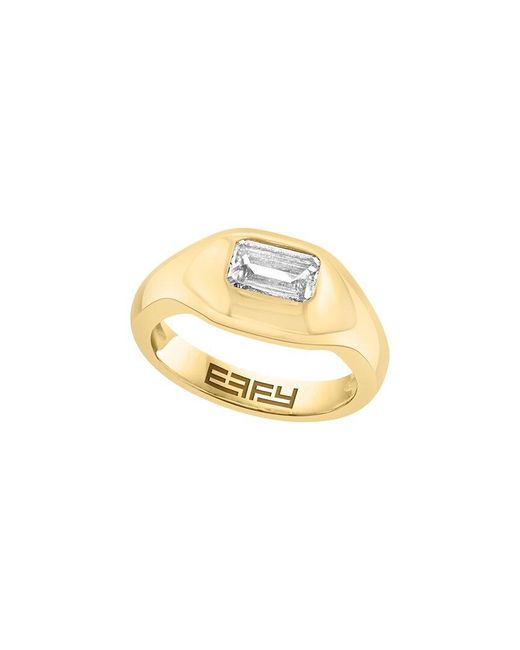 Effy Fine Jewelry Metallic 14K 1.96 Ct. Tw. Lab-Grown Diamond Ring