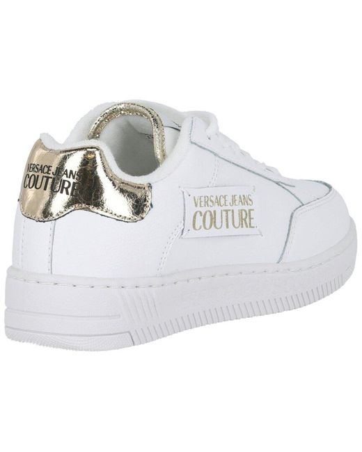 Versace Jeans Couture Meyssa Leather Sneaker in White Lyst