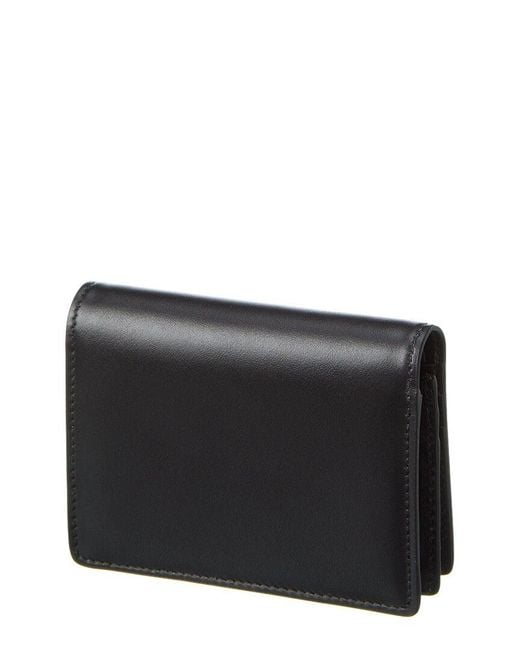 Dolce & Gabbana Black Dg Logo Leather Card Case