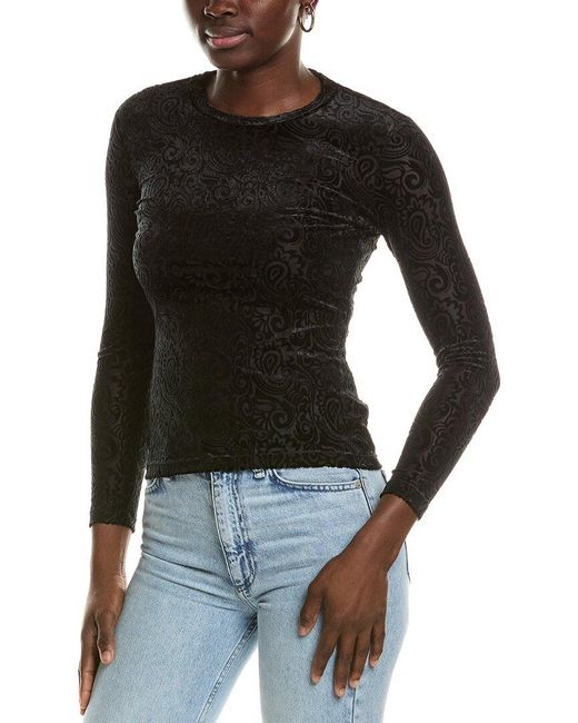 Johnny Was Black Tova Petite Tee
