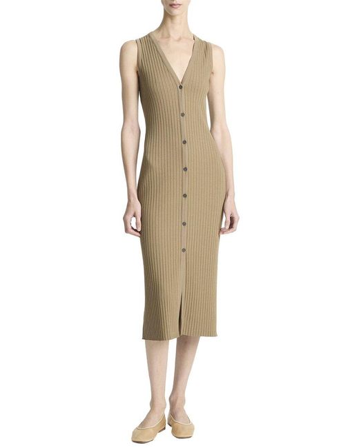 Vince Natural Rib Dress