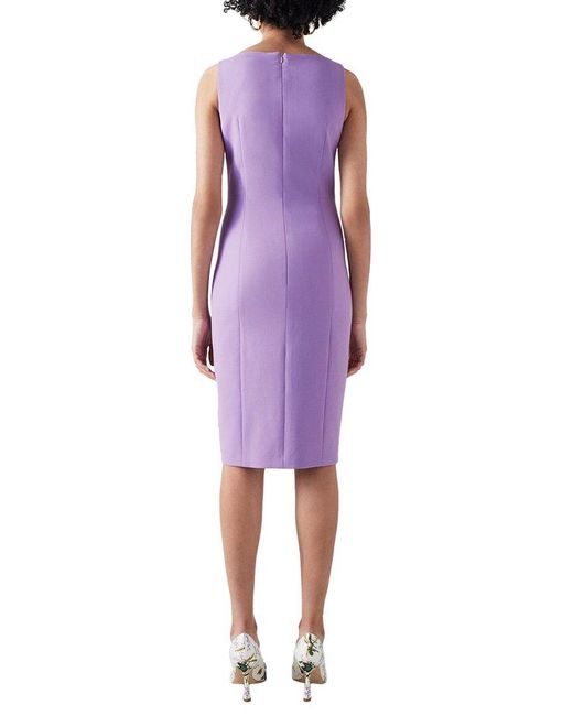 L.K.Bennett Purple Adele Dress