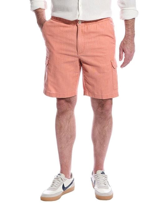 Tommy Bahama Pink Linen The Dream Linen-Blend Cargo Short for men