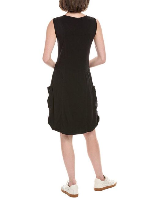 XCVI Black Wearables By Twill Penta Dress